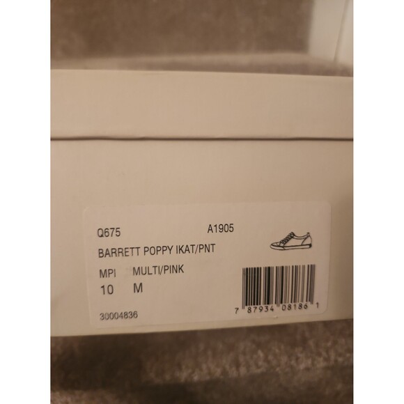 Coach Barrett Poppy Multicolored Multiprint Sneakers Size 10 - Picture 9 of 10